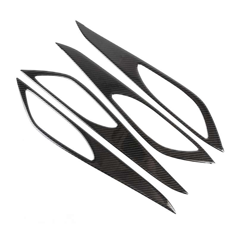 4 in 1 Car Carbon Fiber Inner Door Frame Decorative Sticker for Buick Regal 2017-2021