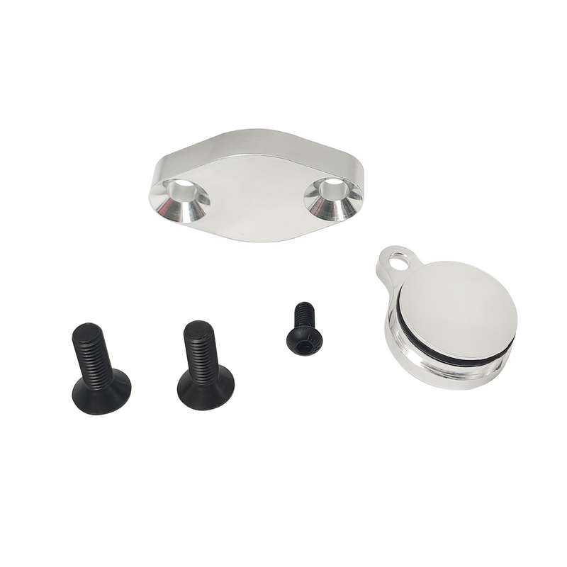 ZK-058 Car LS EGR Delete Intake Exhaust Block Off Plate for Chevrolet Silverado LSX 4.8L 5.3L 6.0L L