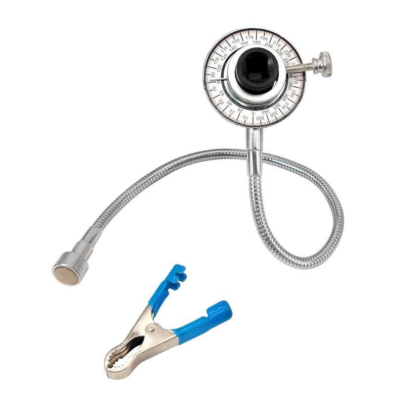 ZK-104 2 in 1 Car 1/2 Torque Angle Meter Torque Indexer Angle Gauge