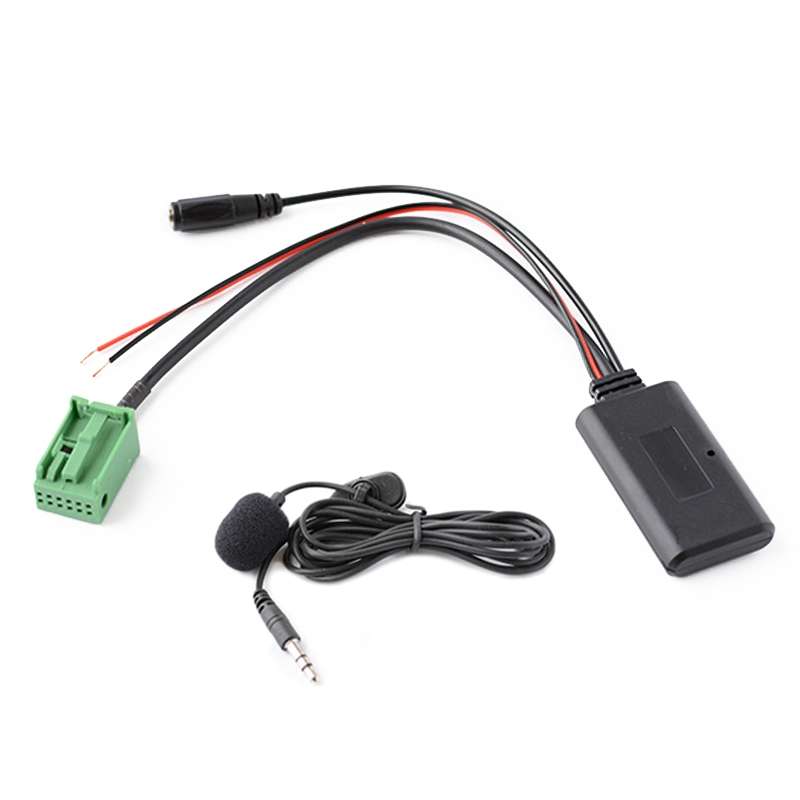 Car AUX Bluetooth Audio Cable Wiring Harness with MIC for Mercedes-Benz CLC SLK SL 2008 Comand NTG 2