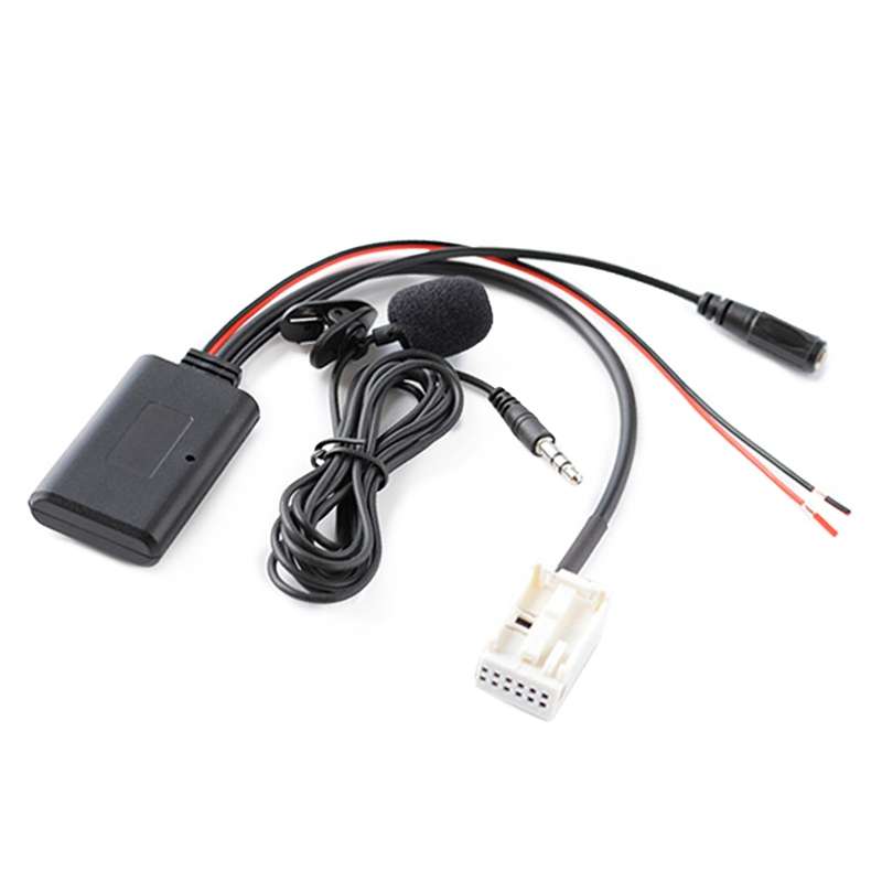 Car Six-disc CD Player AUX Audio Cable Support Bluetooth Music + Call Function for Audi A4B7 TTs TT