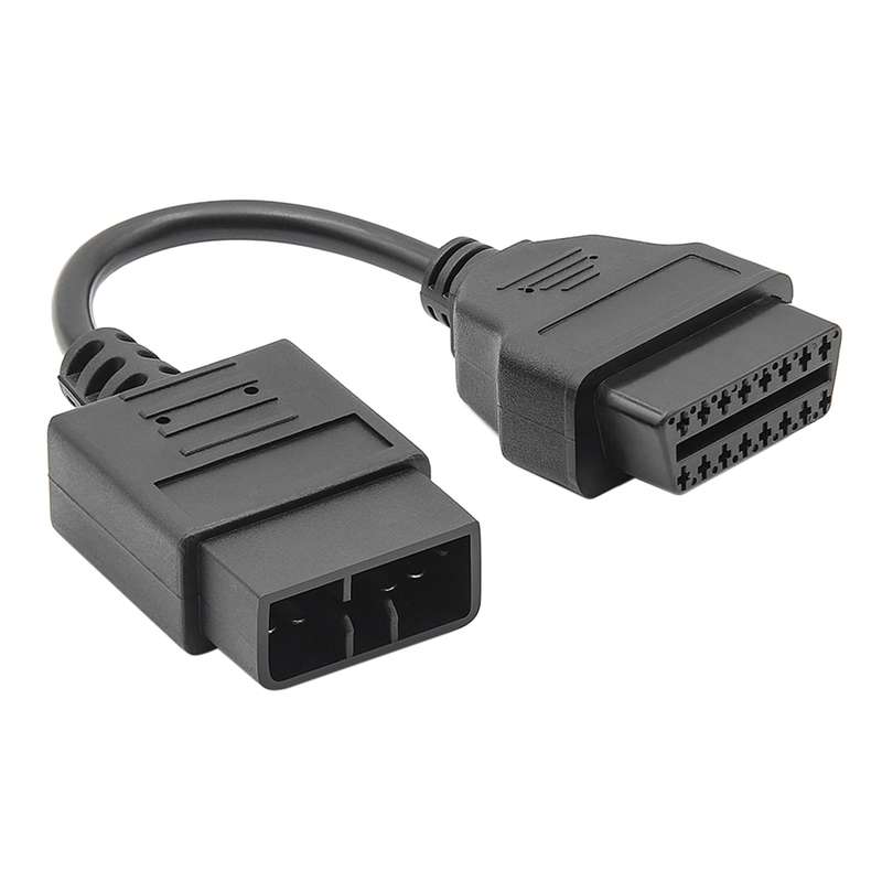 9Pin Car OBD2 Conversion Cable OBDII Diagnostic Adapter Cable for Subaru