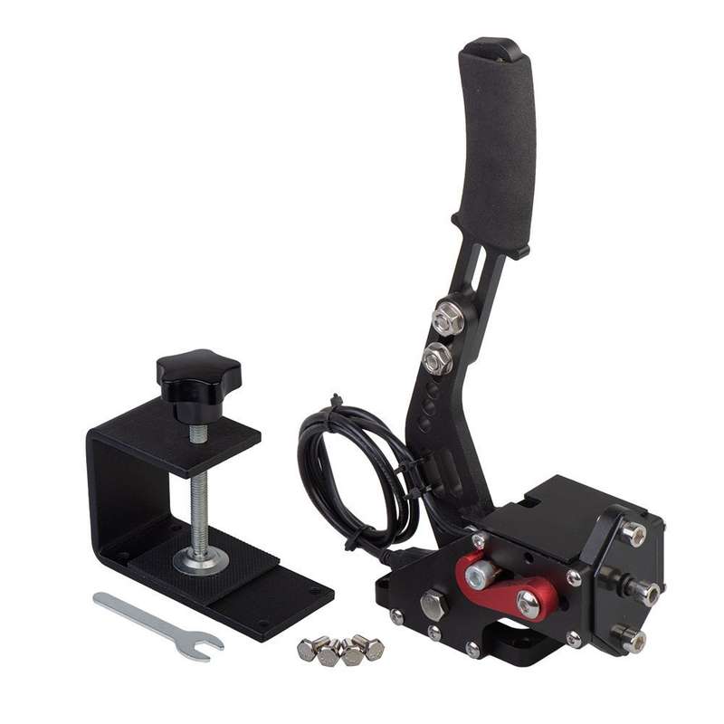 Modified Analog Linear 14bit USB Racing Game PC Drifting Handbrake for Win System, with Support Hold