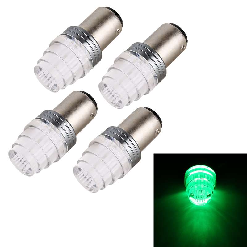 4 in 1 1157 DC12V 0.6W 9LEDs SMD-3528 Car Brake Light (Blue Light)