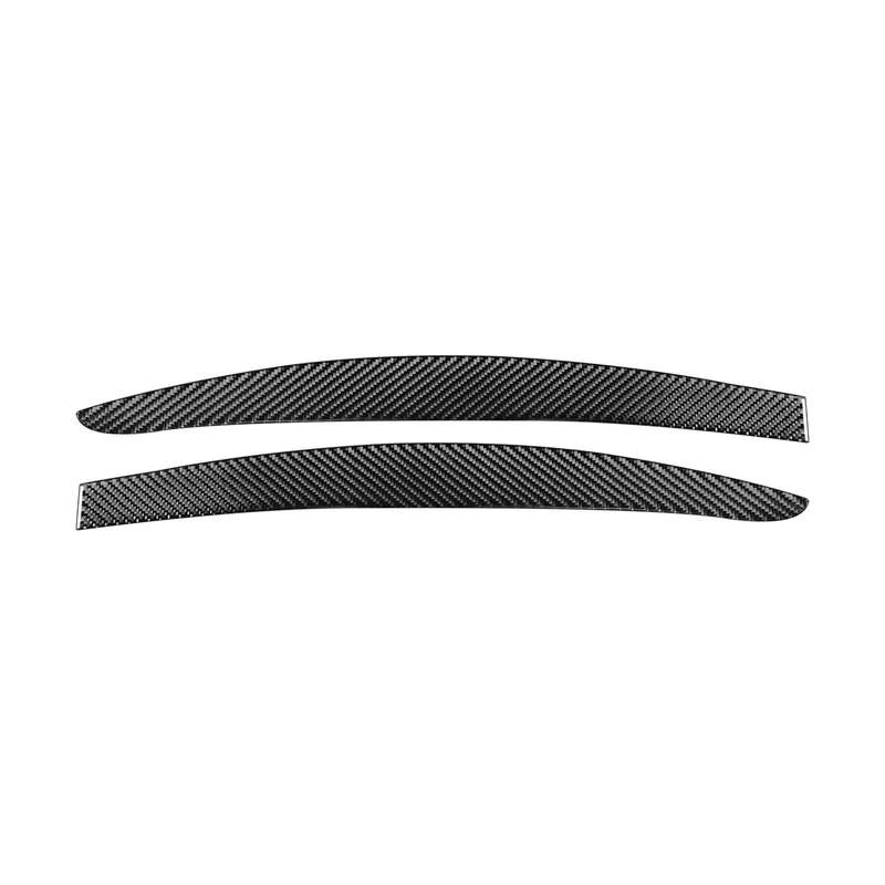 2 PCS / Set Carbon Fiber Car Light Eyebrow Decorative Sticker for Volkswagen Scirocco 2009-2016,Left