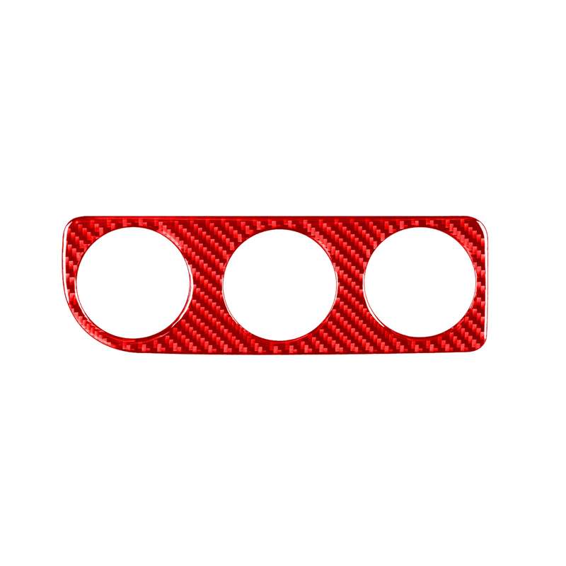 Carbon Fiber Car Air Conditioner Switch Panel B Decorative Sticker for Toyota Corolla 2014-2018,Righ