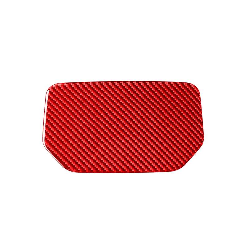Carbon Fiber Car Dashboard Storage Box Mat Decorative Sticker for Toyota Tundra 2014-2018,Left and R