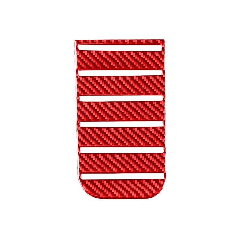 Carbon Fiber Car Armrest Box Slot Pad Decorative Sticker for Toyota Tundra 2014-2018,Left and Right