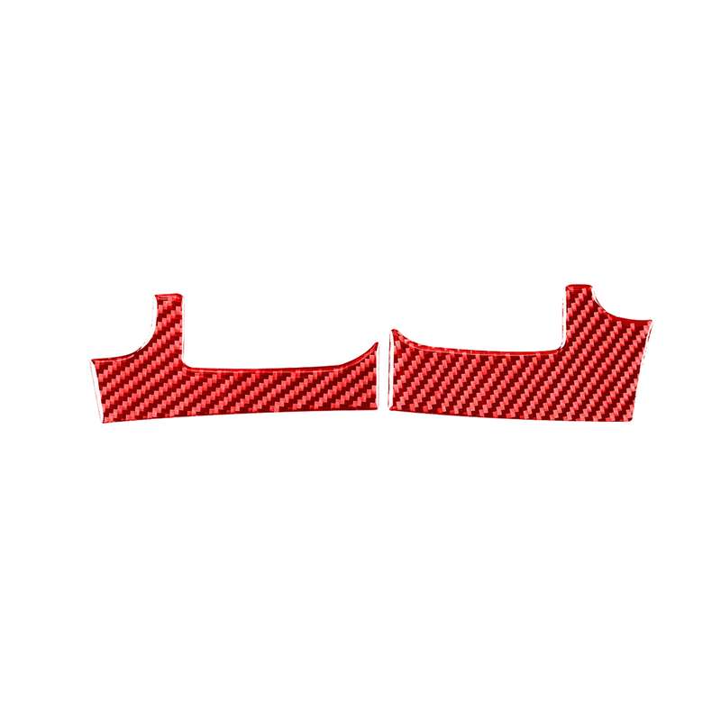 2 PCS / Set Carbon Fiber Car Dashboard Air Outlet Decorative Sticker for Toyota Tundra 2014-2018,Rig