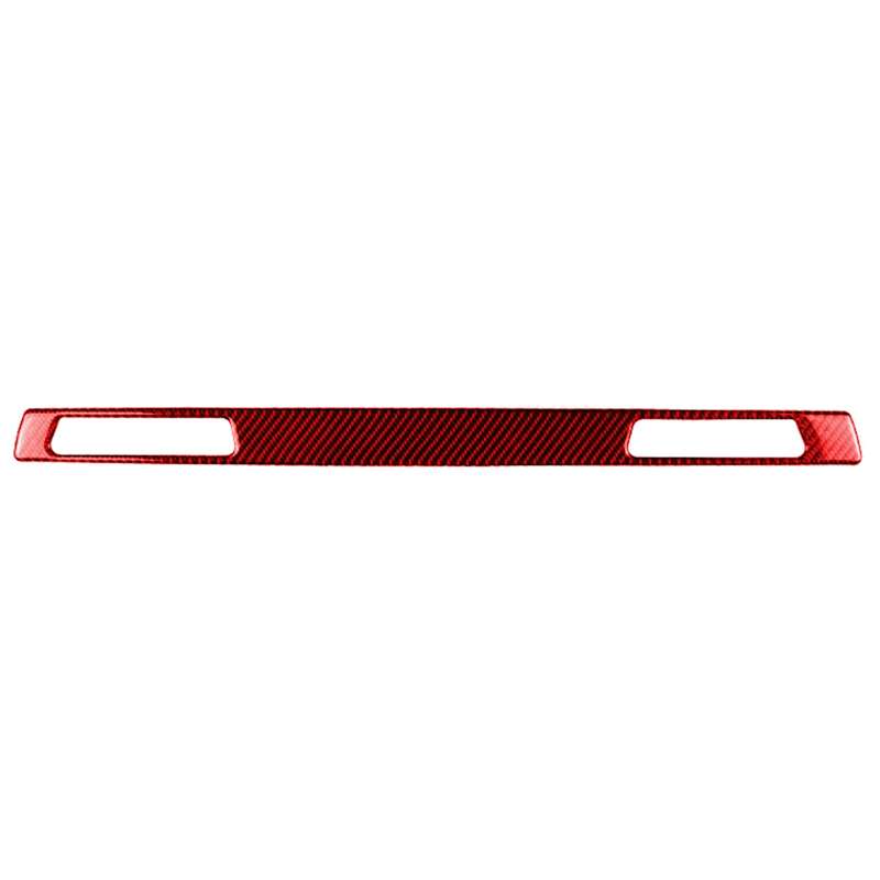 For BMW 3 Series E90 CarBon Fiber Car Water Cup Strip Decorative Sticker,Left Drive(Red)