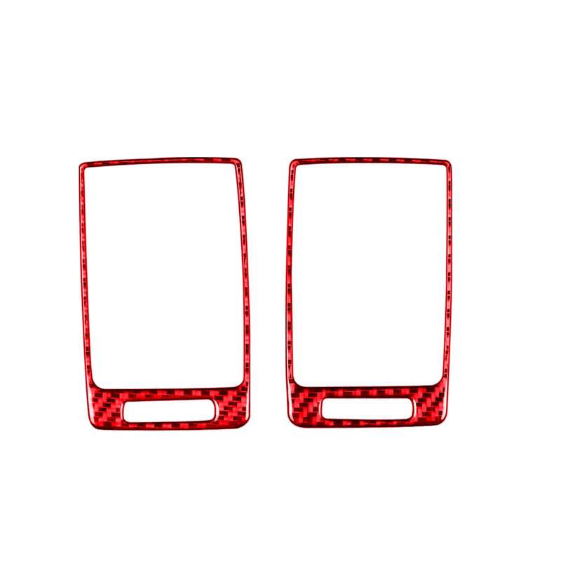 2 PCS Set for Honda CRV 2007-2011 Carbon Fiber Car Side Air Outlet Frame Decorative Sticker,Left and