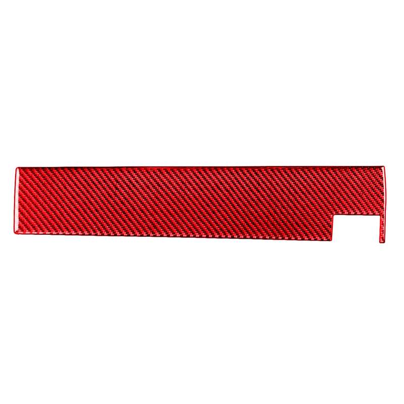 For Honda CRV 2007-2011 Carbon Fiber Car Co-pilot Glove Box Panel Decorative Sticker,Right Drive (Re