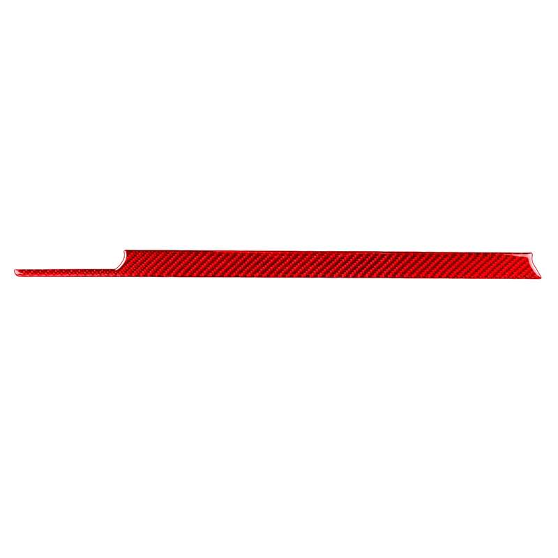 For Honda CRV 2007-2011 Carbon Fiber Car Co-pilot Center Control Trim Decorative Sticker,Right Drive