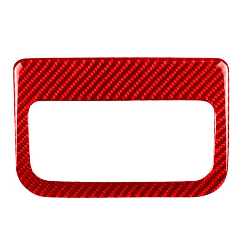 Car Carbon Fiber Rear Air Outlet Decorative Sticker for Mazda CX-5 2017-2018, Left and Right Drive (
