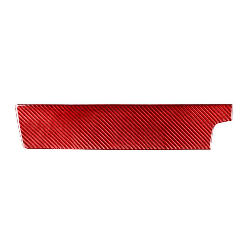 Car Carbon Fiber Passenger Center Control Panel Decorative Sticker for Toyota RAV4 2006-2013, Right