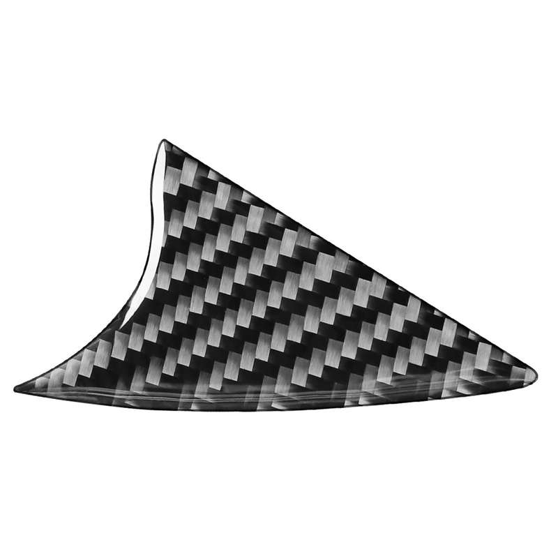 Car Carbon Fiber Air Conditioner Switch Decorative Sticker for Toyota Highlander 2014-2019, Left Dri