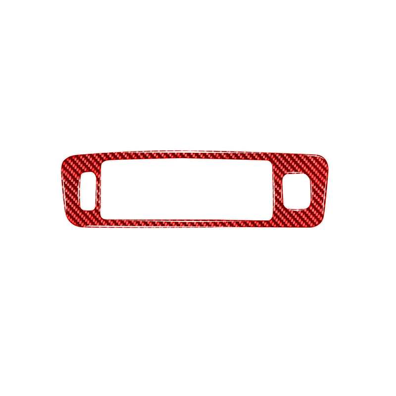 Car Central Control Lower Air Outlet Decorative Sticker for Volvo V60 2010-2017, Left Drive(Red)