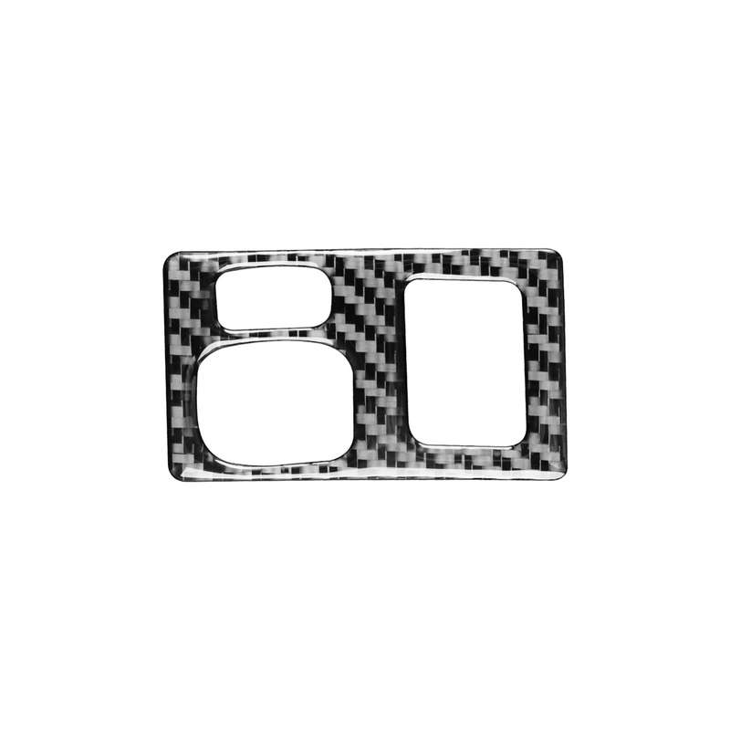 Car Carbon Fiber Dashboard Adjustment Frame Decorative Sticker for Lexus CT 2011-2017, Right Drive