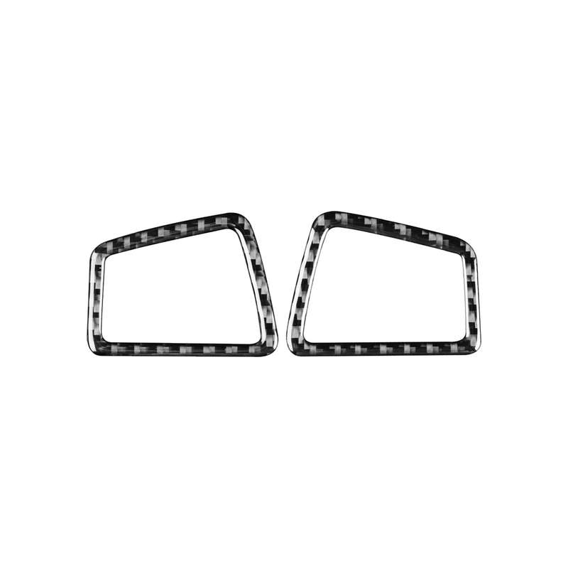 Car Carbon Fiber Dashboard Air Outlet Decorative Sticker for Ford Explorer 2013-2019, Left Drive
