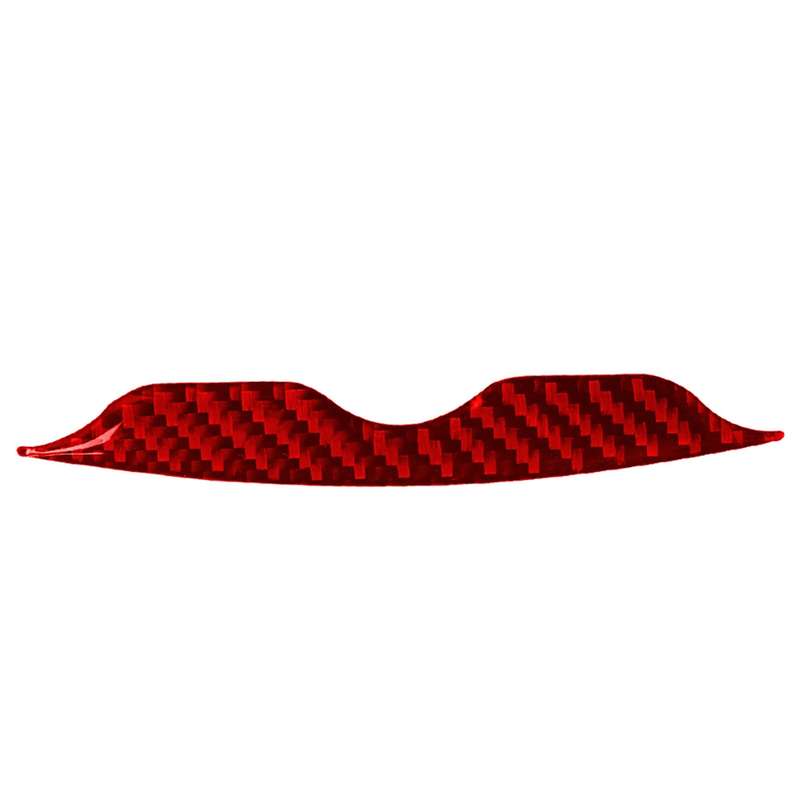 Car Carbon Fiber Air Conditioning Adjustment Panel Decorative Strip for Nissan 370Z / Z34 2009-, Lef
