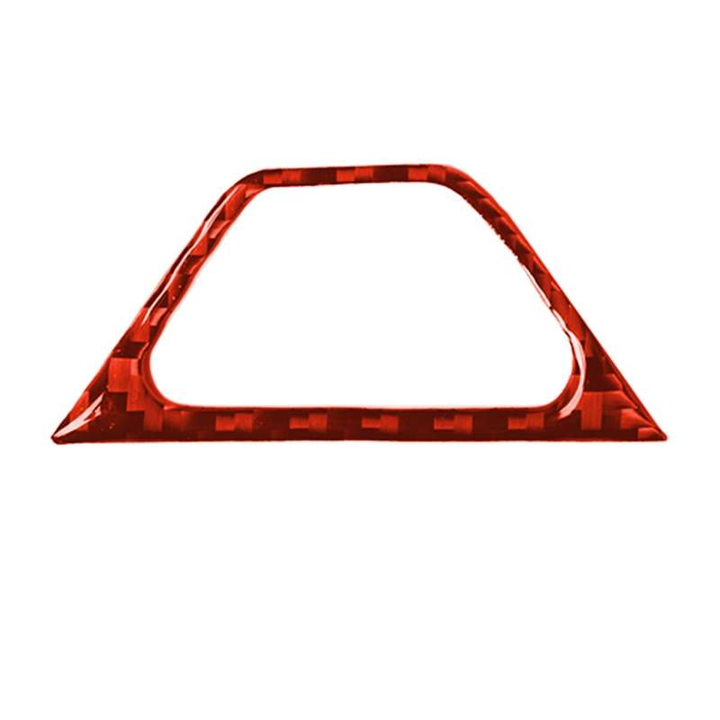 Car Carbon Fiber Warning Light Decorative Sticker for Chevrolet Camaro 2017-2019, Left and Right Dri