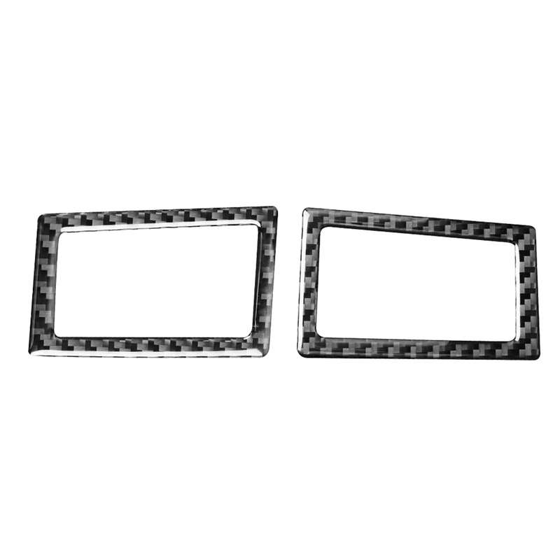 Car Carbon Fiber Dashboard Air Outlet Decorative Sticker for Toyota Corolla / Levin 2014-2018, Left