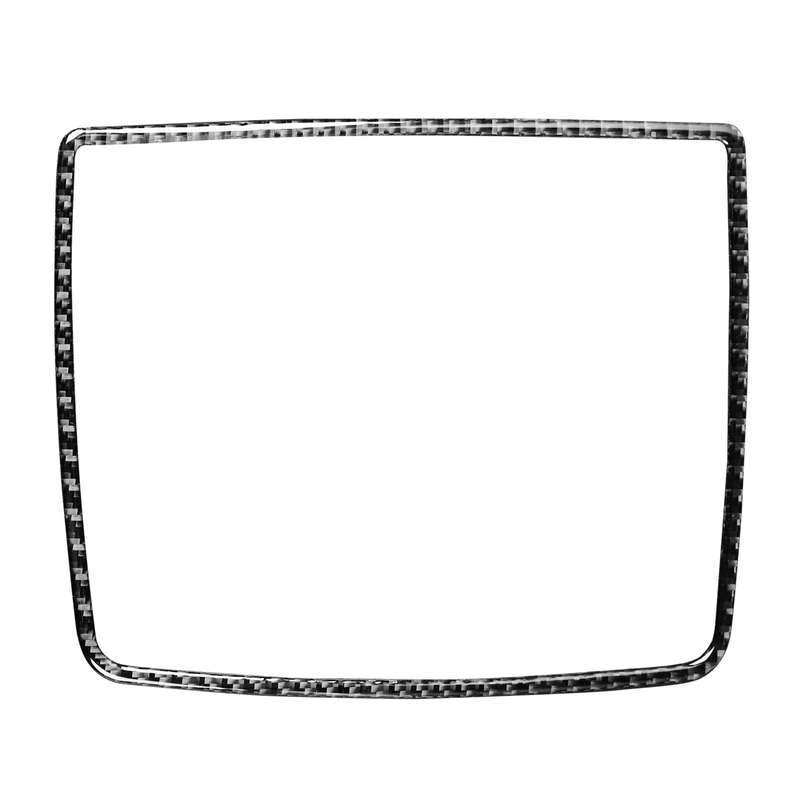 Car Carbon Fiber Screen Base Decorative Sticker for Volvo XC90 2003-2014, Left and Right Drive Unive