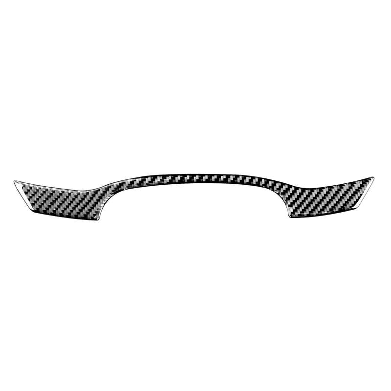 Car Carbon Fiber Dashboard Decorative Sticker for Audi A6L / A7 2019-, Left and Right Drive Universa