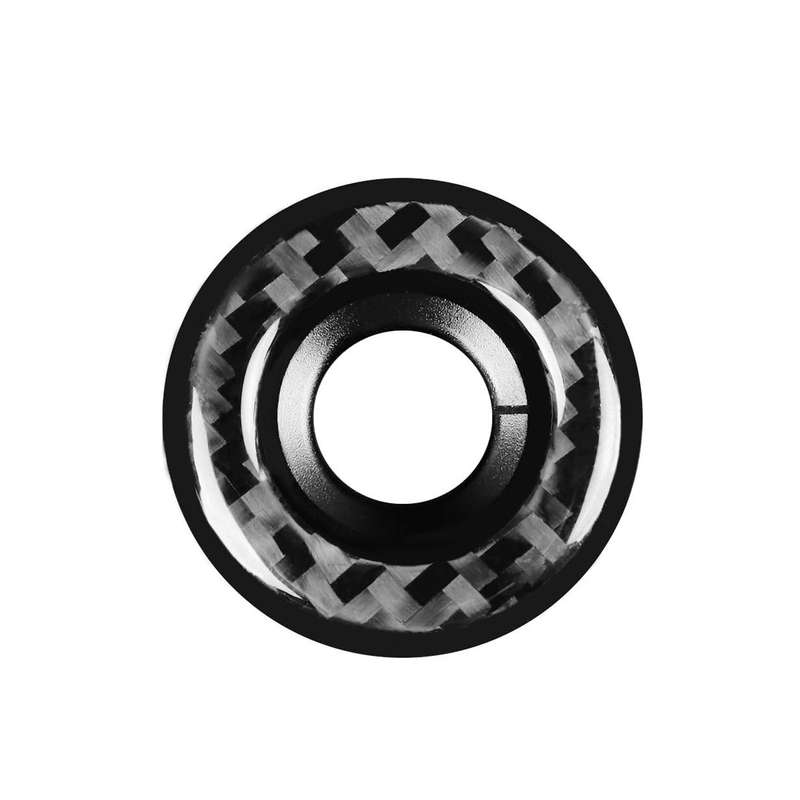 Car Carbon Fiber Ignition Ring Decorative Sticker for Volkswagen Beetle 2012-2019, Left and Right Dr