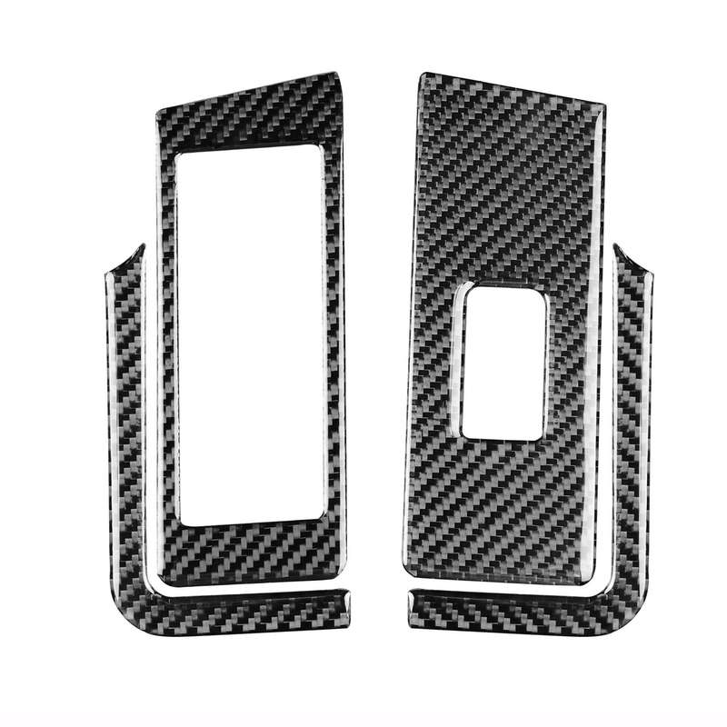Car Carbon Fiber Glass Lift Panel Decorative Sticker for Volkswagen Beetle 2012-2019, Right Drive