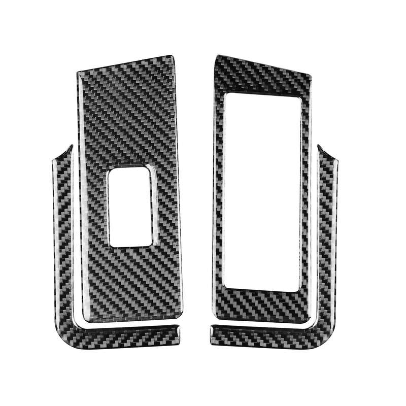 Car Carbon Fiber Glass Lift Panel Decorative Sticker for Volkswagen Beetle 2012-2019, Left Drive