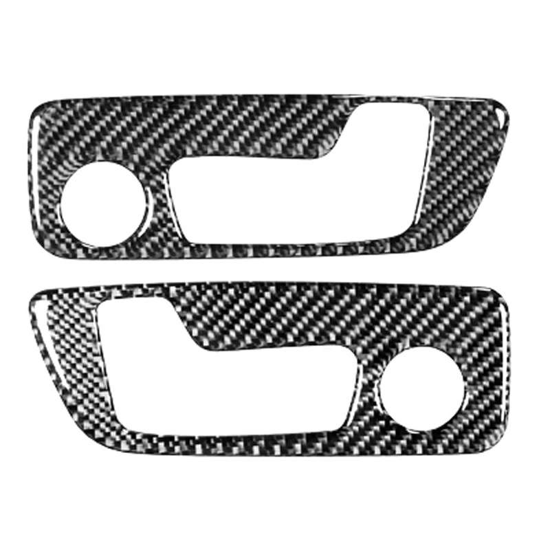 Car Carbon Fiber M High Performance Door Handle C Decorative Sticker for BMW G01 X3 2018-2020 / G02