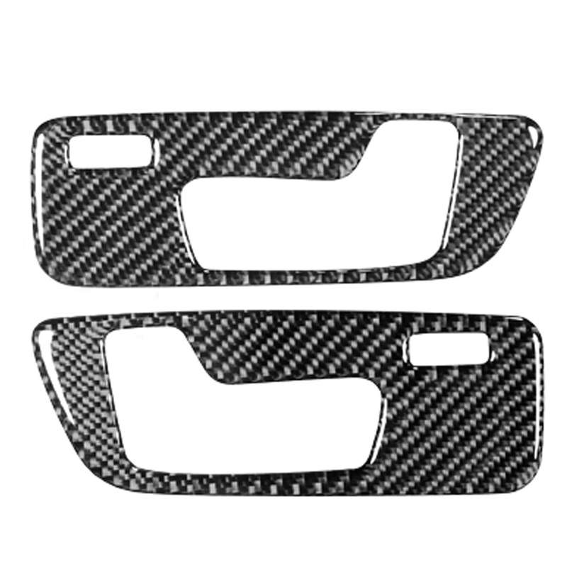 Car Carbon Fiber M High Performance Door Handle B Decorative Sticker for BMW G01 X3 2018-2020 / G02