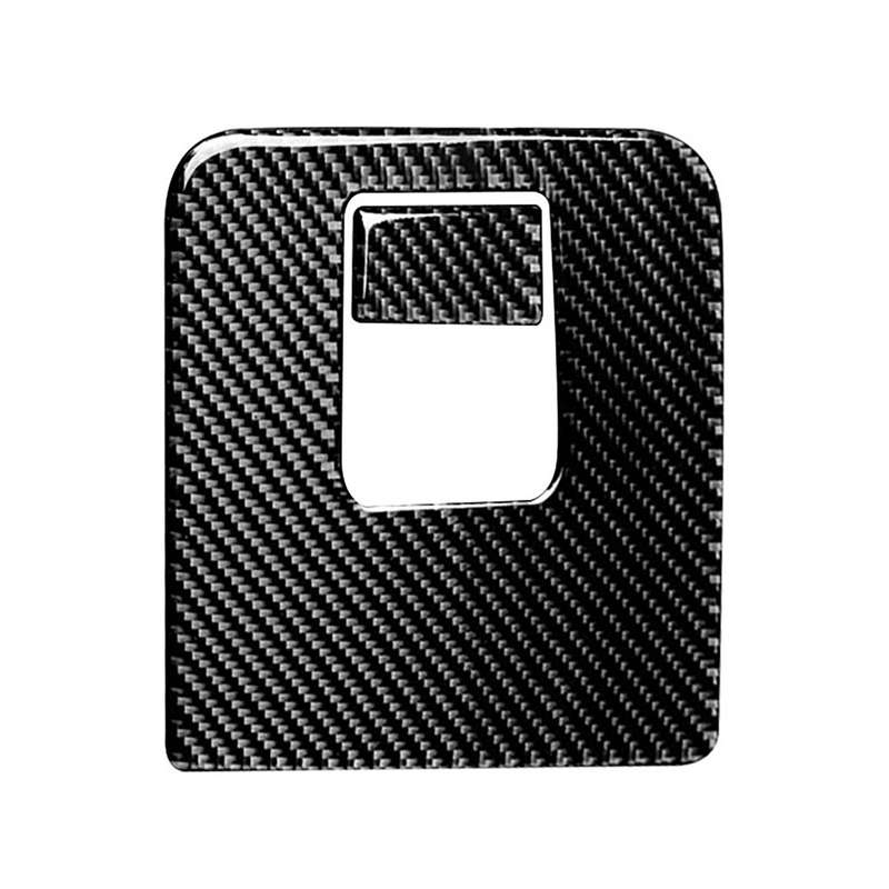 Car Carbon Fiber Storage Box Panel Solid Color Decorative Sticker for BMW G01 X3 2018-2020 / G02 X4