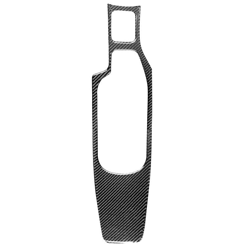 Car Carbon Fiber Central Armrest Panel Decorative Sticker for Subaru BRZ / Toyota 86 2017-2019, Left
