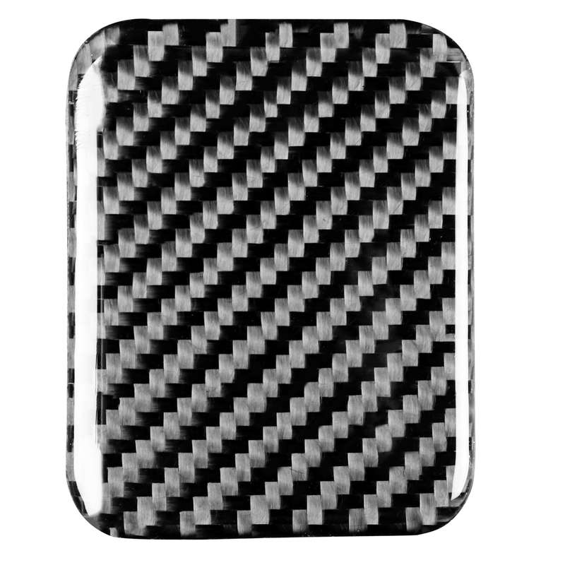 Car Carbon Fiber Storage Box Cover Decorative Sticker for Subaru BRZ / Toyota 86 2017-2019, Left and
