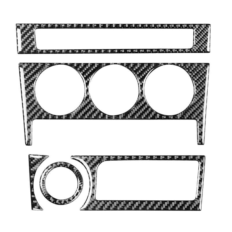 5 in 1 Car Carbon Fiber Control Panel A Decorative Sticker for Subaru BRZ / Toyota 86 2017-2019, Lef
