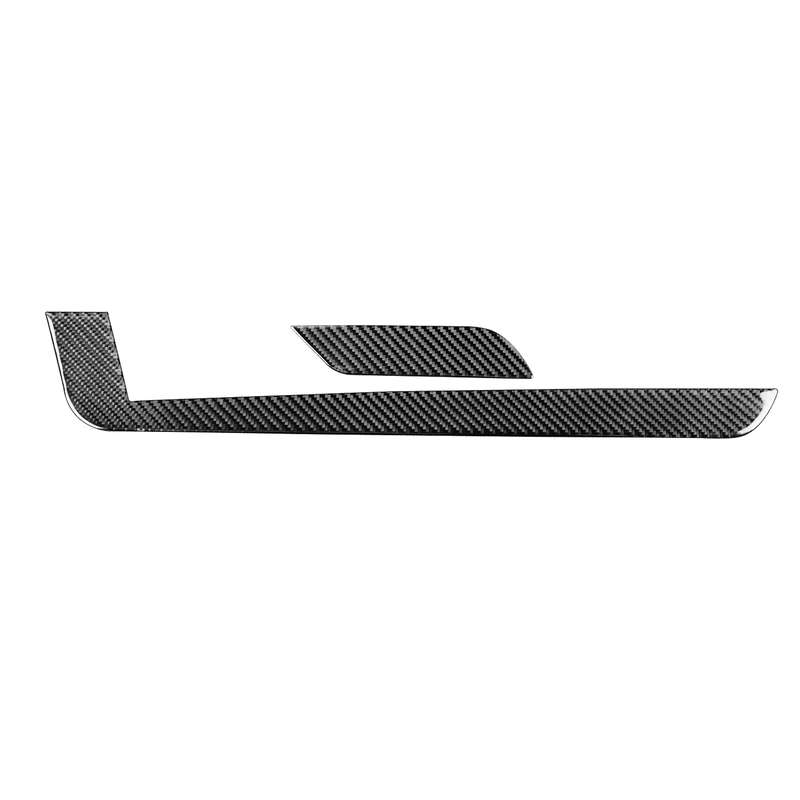 2 PCS / Set Carbon Fiber Car Central Control Gear Side Decorative Sticker for Toyota Tundra 2014-201