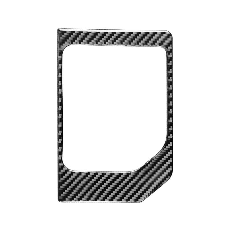Carbon Fiber Car Gear Panel Decorative Sticker for Toyota Tundra 2014-2018, Left Right Driving Unive