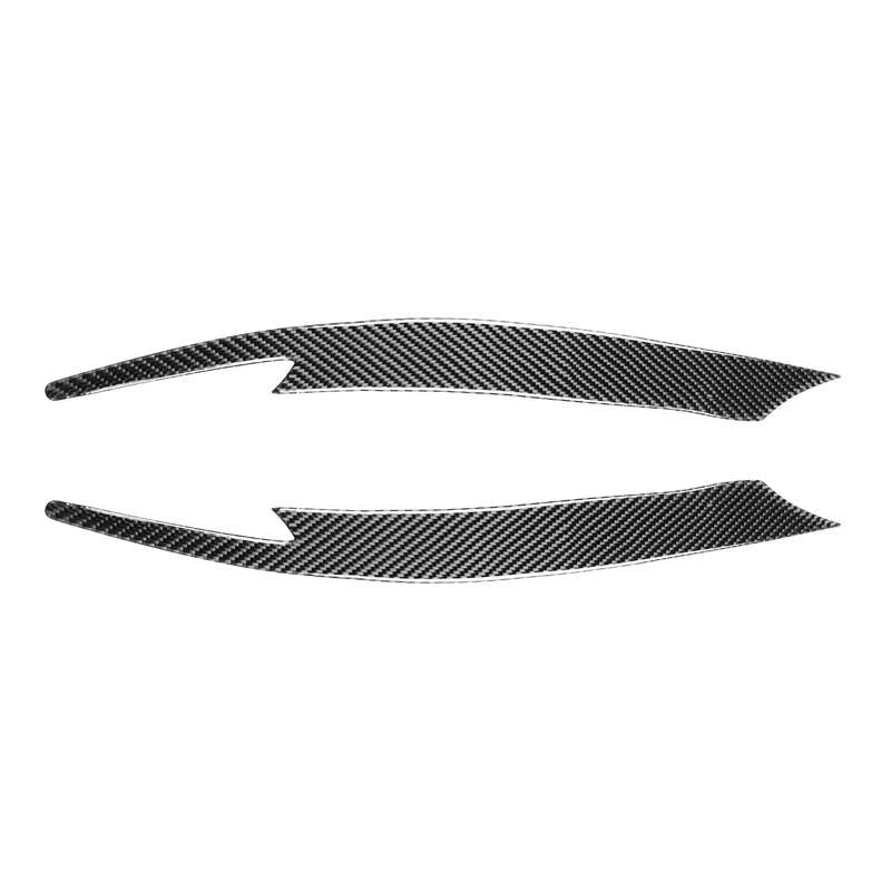 2 PCS / Set Carbon Fiber Car Lamp Eyebrow Decorative Sticker for Subaru Impreza/WRX 10th Generation
