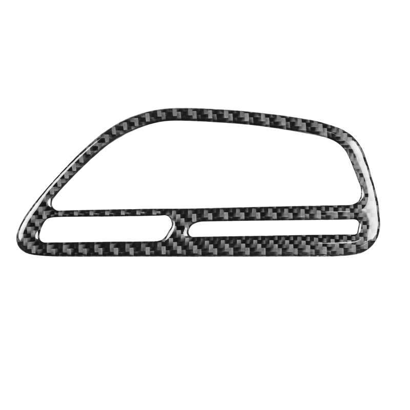 Carbon Fiber Car Instrument Right Air Outlet Decorative Sticker for Dodge Challenger 2015 to Now, Le