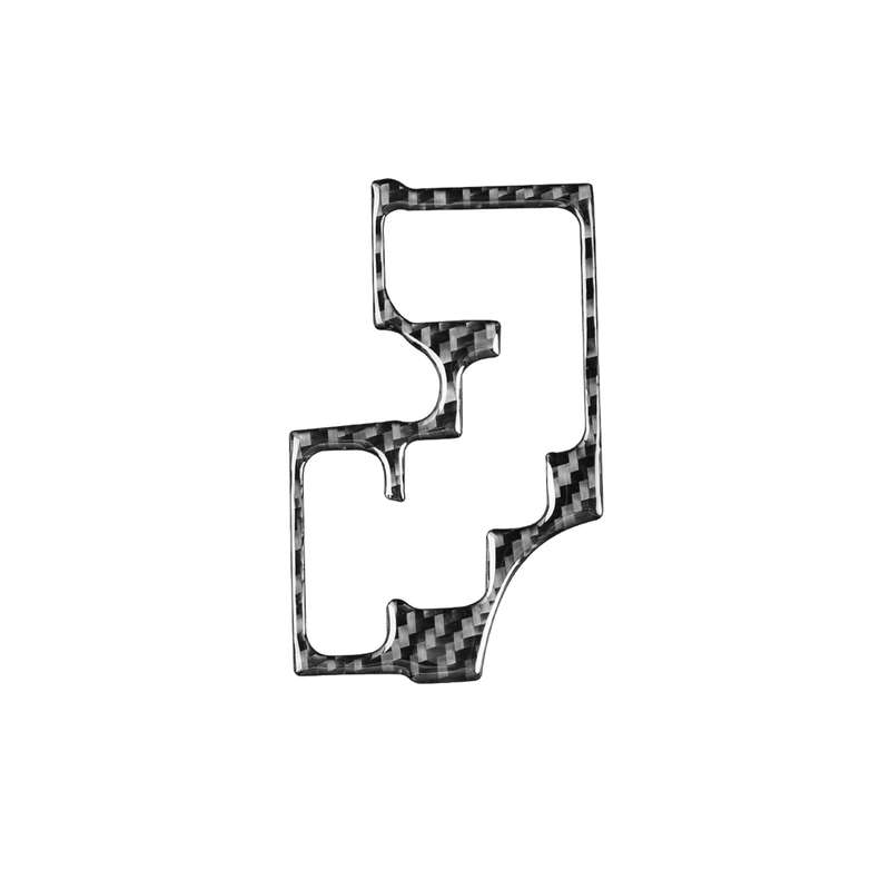Carbon Fiber Car Gear Panel Inner Frame A Version Decorative Sticker for Lexus GS 2006-2011,Left Dri
