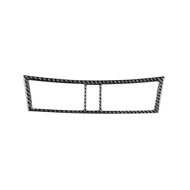Carbon Fiber Car Central Control Air Outlet Decorative Sticker for Lexus GS 2006-2011,Left and Right