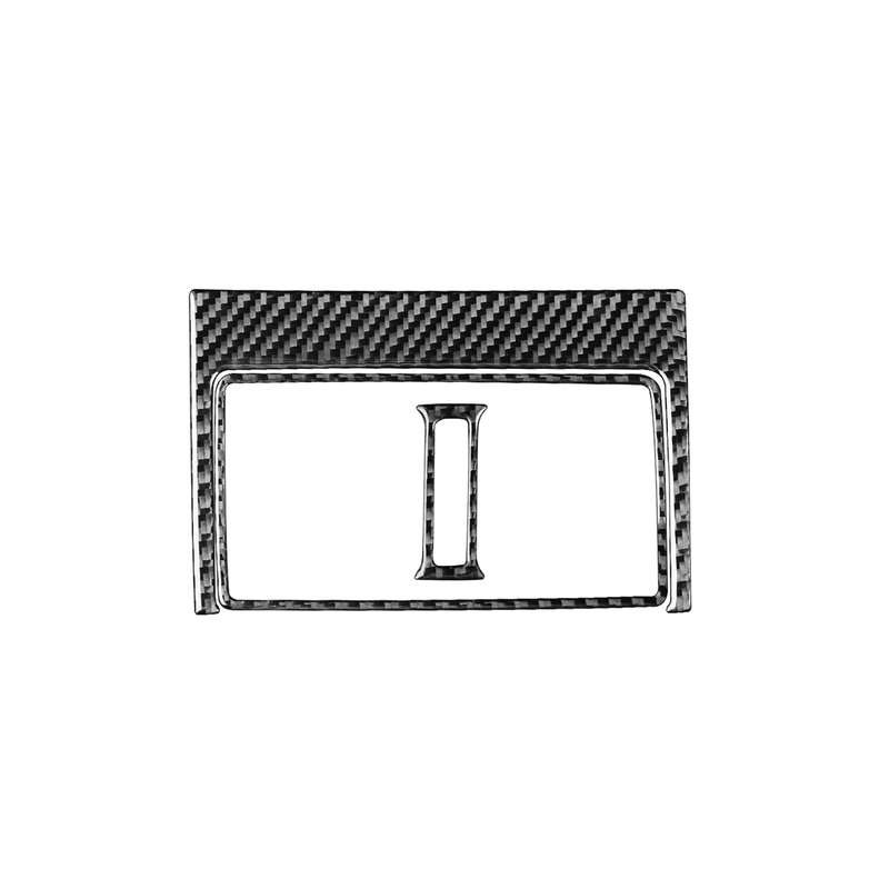 3 PCS / Set Carbon Fiber Rear Exhaust Vent Decorative Sticker for Lexus GS 2006-2011,Left and Right