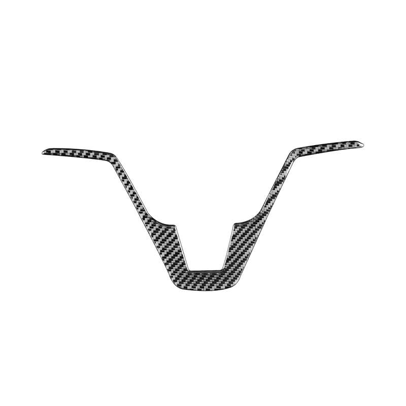 Carbon Fiber Car Steering Wheel Decorative Sticker for Honda CRV 2007-2011,Left and Right Drive Univ