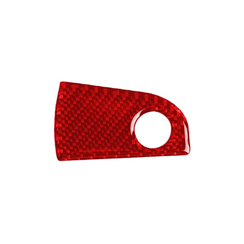 Carbon Fiber Car Co-pilot Storage Decorative Sticker for Alfa Romeo Giulia 2017-2019,Right Drive (Re
