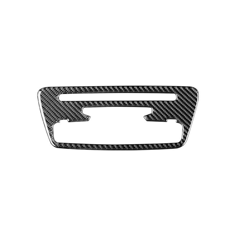 Carbon Fiber Car Central Control CD Panel Decorative Sticker for Audi Q3 2013-2018,Left and Right Dr