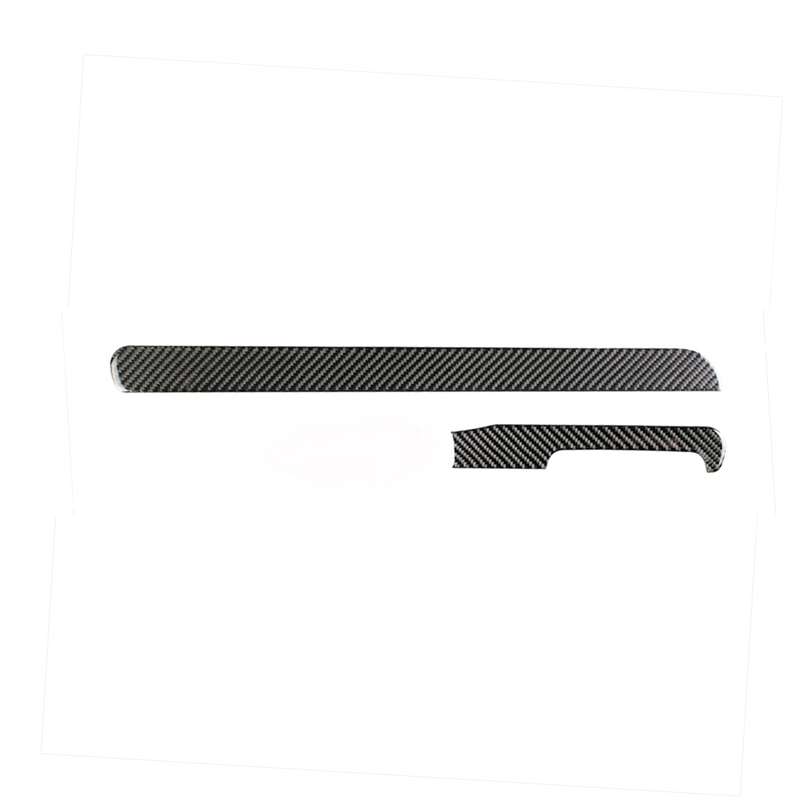 Carbon Fiber Car Central Control Strip Decorative Sticker for Volkswagen Golf 6 2008-2012, Right Dri