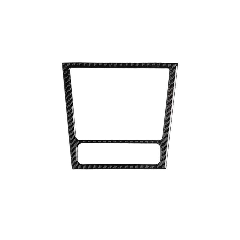 Carbon Fiber Car Ashtray Frame Decorative Sticker for Volkswagen Golf 6 2008-2012