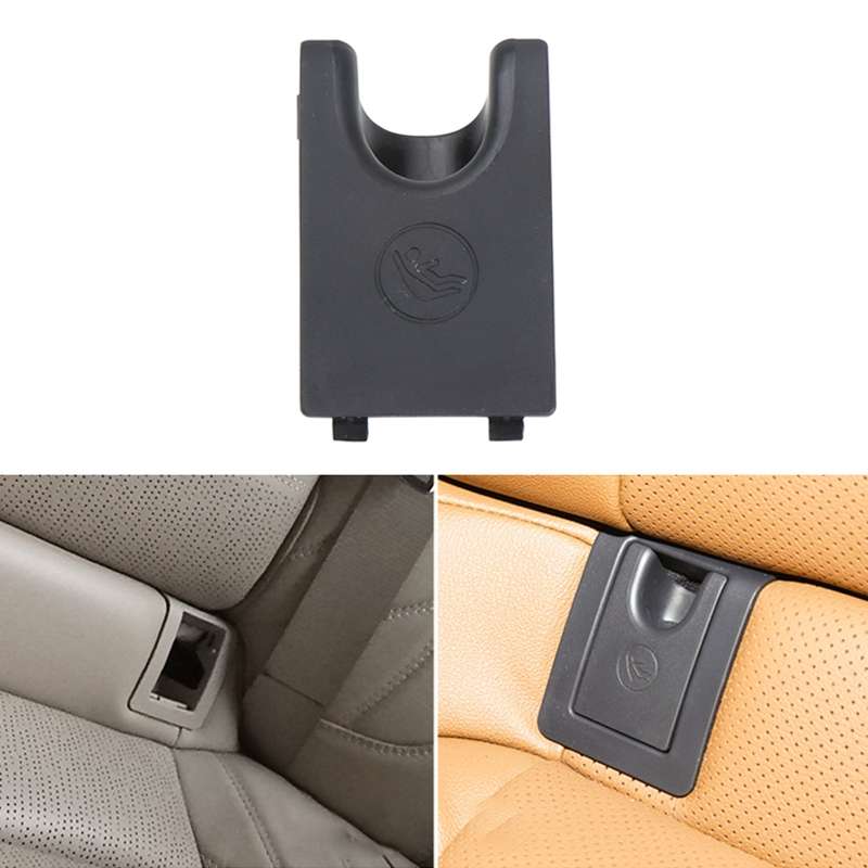 For Toyota Camry 2017- Car Rear Child ISOFIX Switch Seat Safety Cover 2059200513(Black)